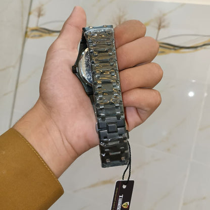 Timekey Luxury Royal Oak Inspired Skeleton Watch