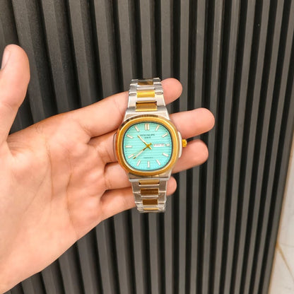 Patek Philippe Nautilus Two-Tone Watch – Tiffany Blue Dial