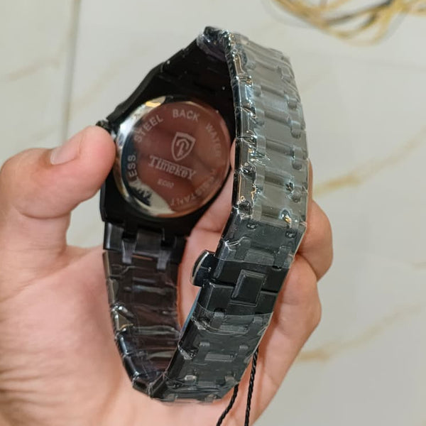 Timekey Luxury Royal Oak Inspired Skeleton Watch
