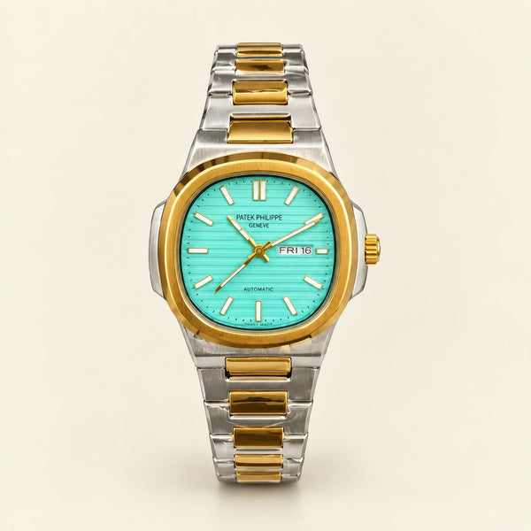 PP Nautilus Two-Tone Watch – Tiffany Blue Dial